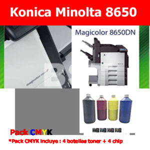 Lee más sobre el artículo Kit Toner Konica Minolta 8650