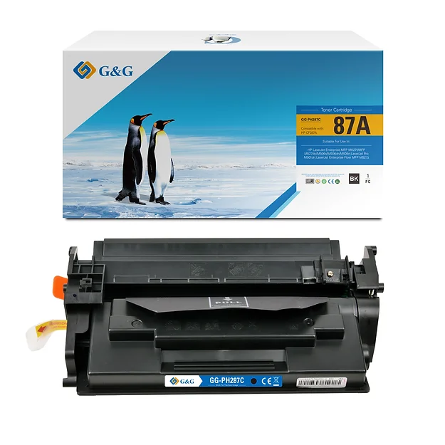 En este momento estás viendo Toner HP 87A / CF287A Negro