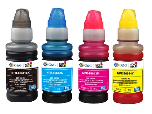 Tinta Epson T664 / Ecotank L120 / L200 / L380 / L575 / L655 / L1300 - Imagen 2