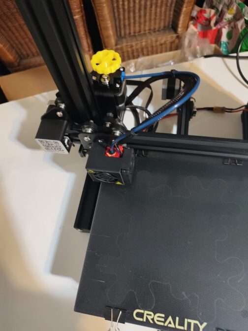 Impresora 3D Creality Ender 3 usada Hotend Spider con mejoras - Imagen 4